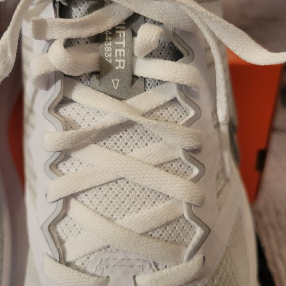 Womens Nike Downshifter White Sneakers - Picture 2 of 9